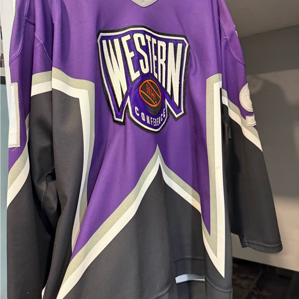 AUTHENTIC 1994 Sergei Fedorov All Star game jersey.